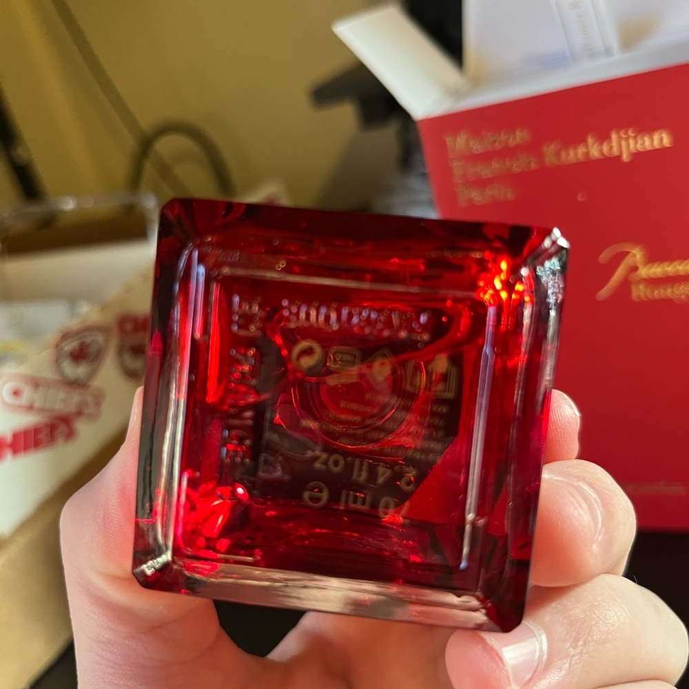 Maison Francis Kurkdjian Red Packaging